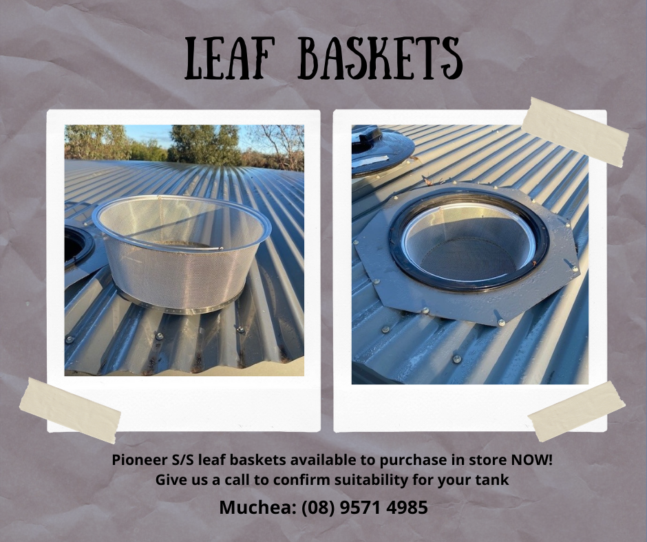 Water Tank Leaf Basket Maintenance
